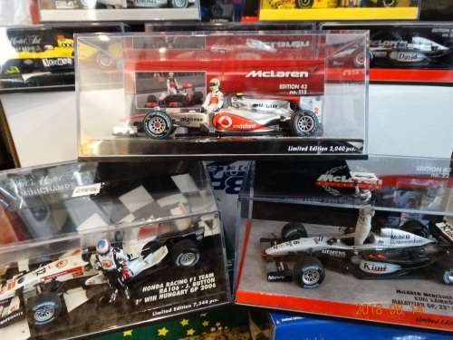 F1 - 10 CARS - 1/43 - Bonus Bundle -F1 - , Minichamps, WOW - Mostly Limited Ed
