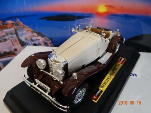 MERCEDES X 2 & JAGUARS x 2 - 1:24 - SSK - SK120 etc etc- Bburago  - Bargain .