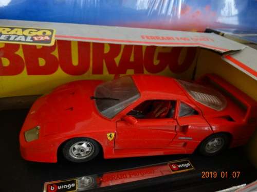 Ferrari F40 (1987)+ Lambo DIABLO + Jag XK 120 Roadster  -1:24 - Bburago  - Awesome Set Together  .