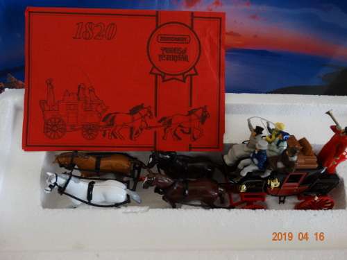 Matchbox Models Of Yesteryear YS-39 1820 Passenger Coach & Horses - LIMITED ED