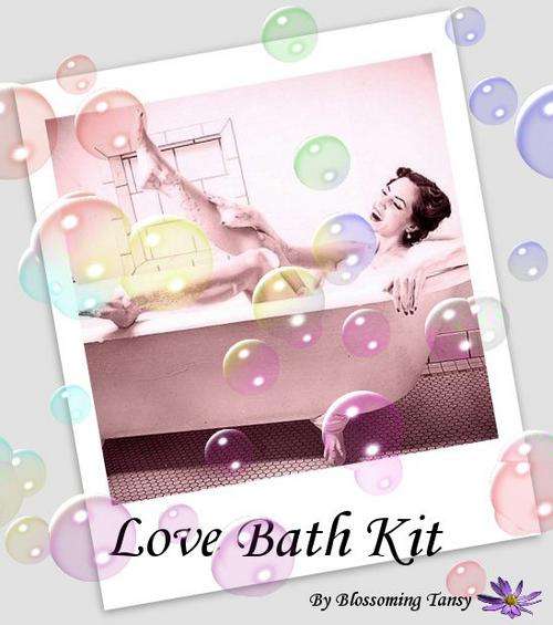 Bath spell kit - Love