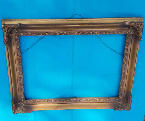 Wooden Frame with gold gilding