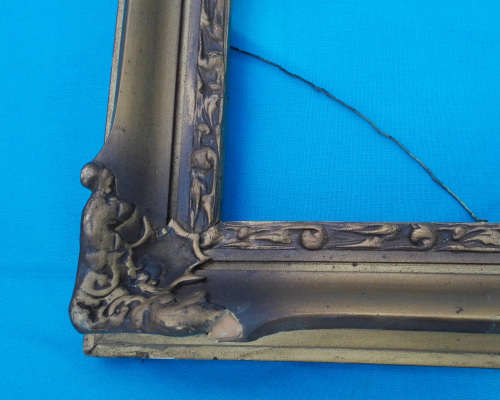 Wooden Frame with gold gilding