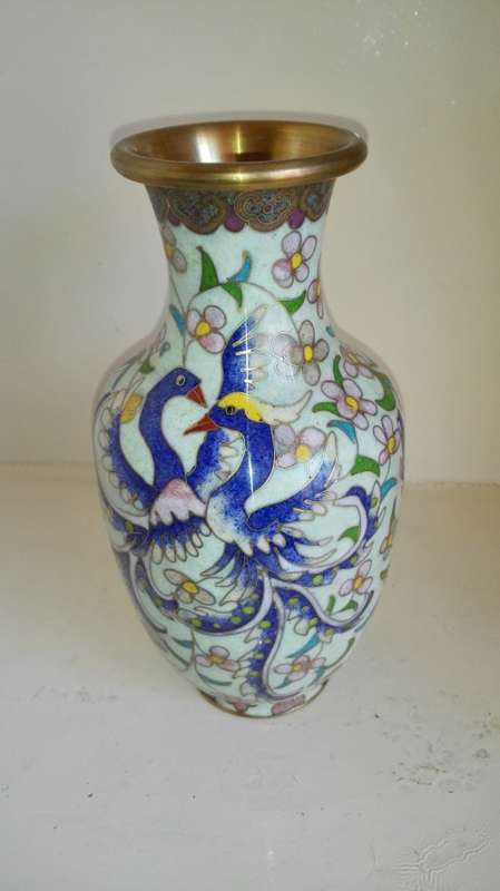 Chinese Cloisonne vase