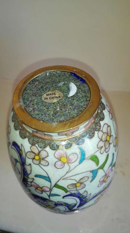 Chinese Cloisonne vase