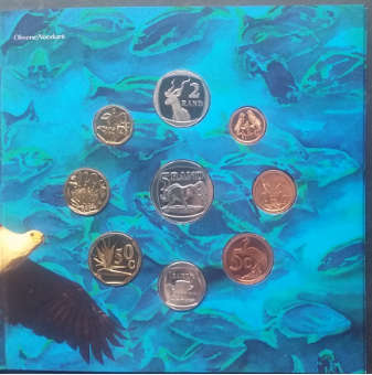 SPECIAL !! 1995 S. AFRICA BRILLIANT UNCIRCULATED MINT SET ( NOT THE CIRCULATION SET)