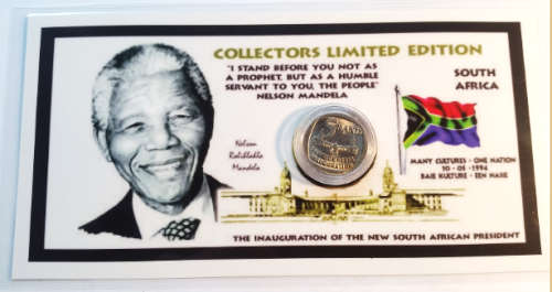 SPECIAL !! Collectors Limited Edition Nelson Mandela 1994 R5