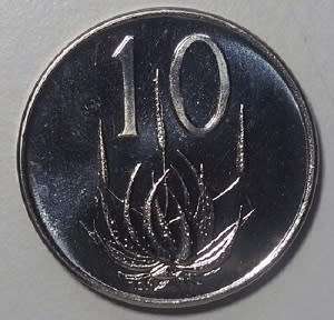 GREAT 1965 PROOF AFRIKAANS 10C