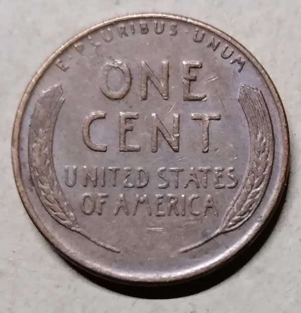 1955 D USA Lincoln 1 Cent Wheat Penny