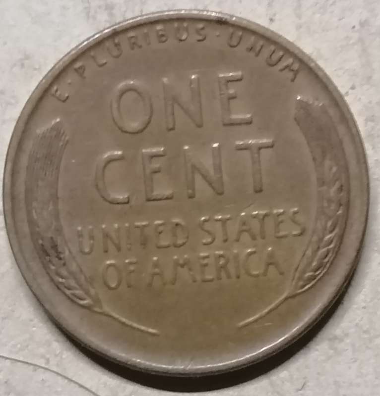 1942 USA Lincoln 1 Cent Wheat Penny