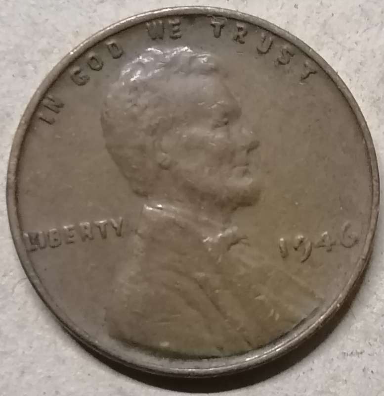 1946 USA Lincoln 1 Cent Wheat Penny