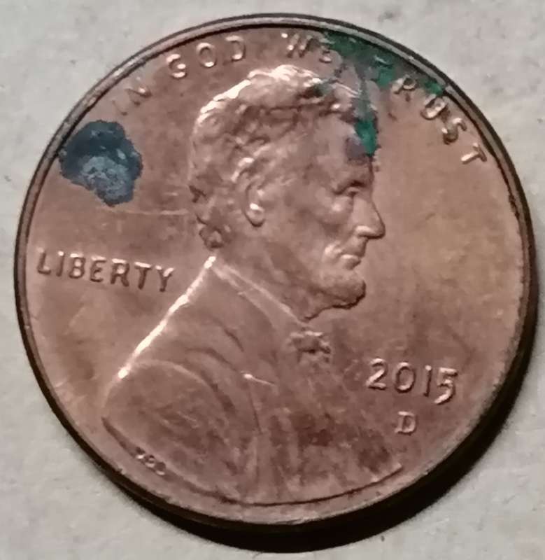 2015 USA 1 Cent