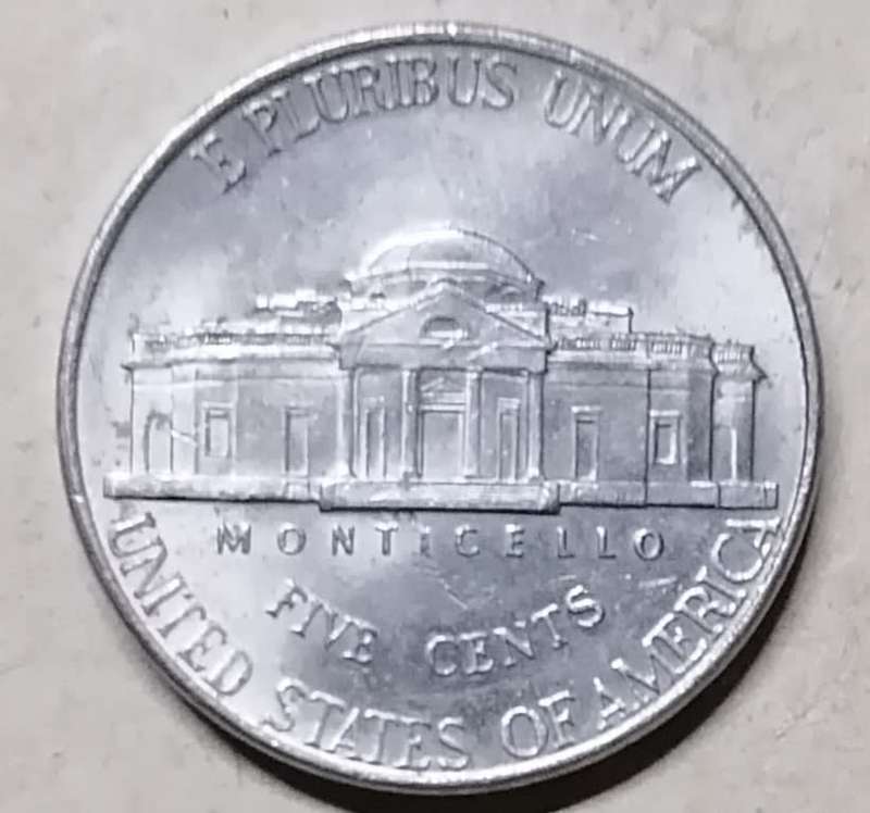 USA 2000 P Liberty 5 Cents nickel