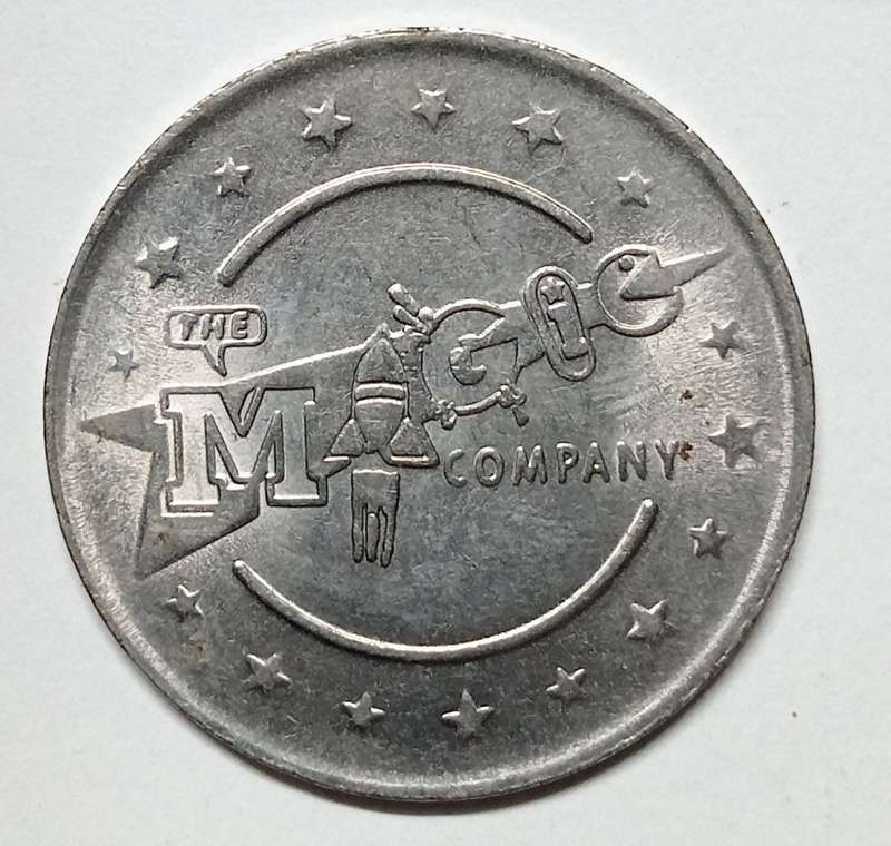 THE MAGIC COMPANY GAMING TOKEN - NICKEL
