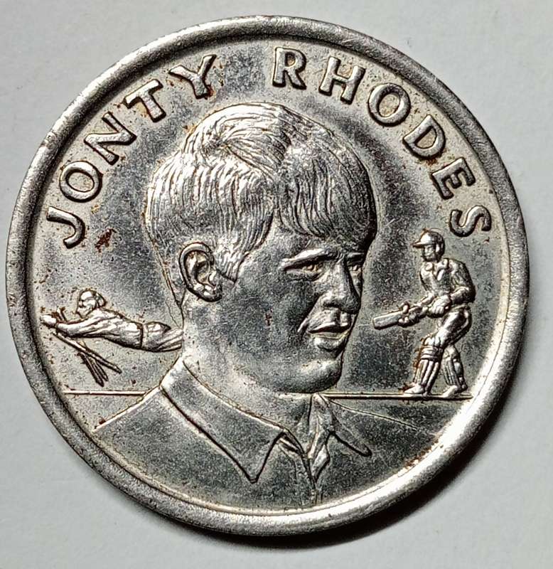 GREAT 1992 Shoprite and Checkers Jonty Rhodes medallion
