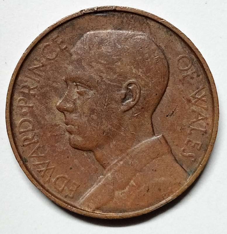 1925 Prince Edward visit to S.A medal