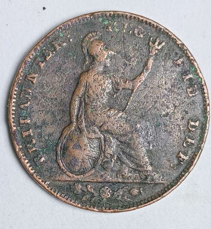 SCARES!!! 1846 UK GB GREAT BRITAIN VICTORIA FARTHING