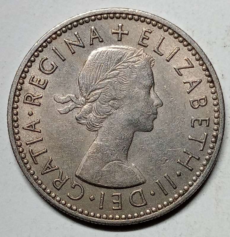 GREAT 1956 GREAT BRITAIN SHILLINGS  HIGH GRADE