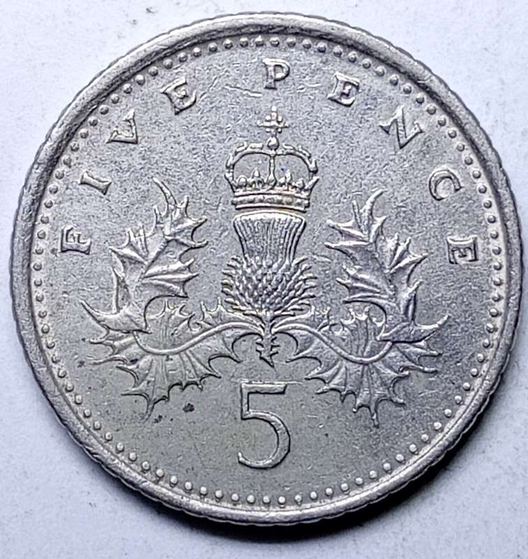 GREAT 1992 UK 5 PENCE
