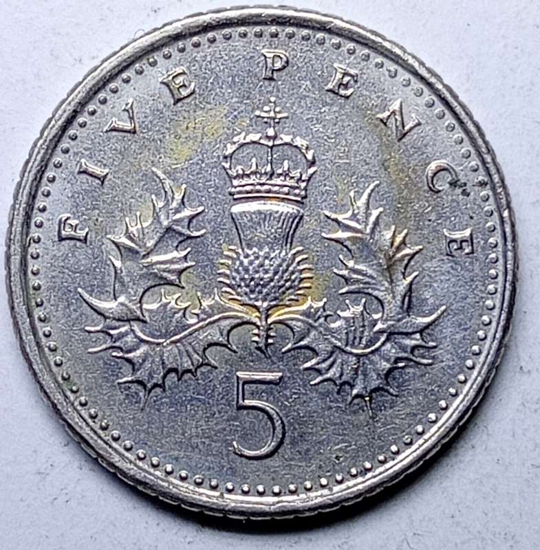 GREAT 2001 UK 5 PENCE