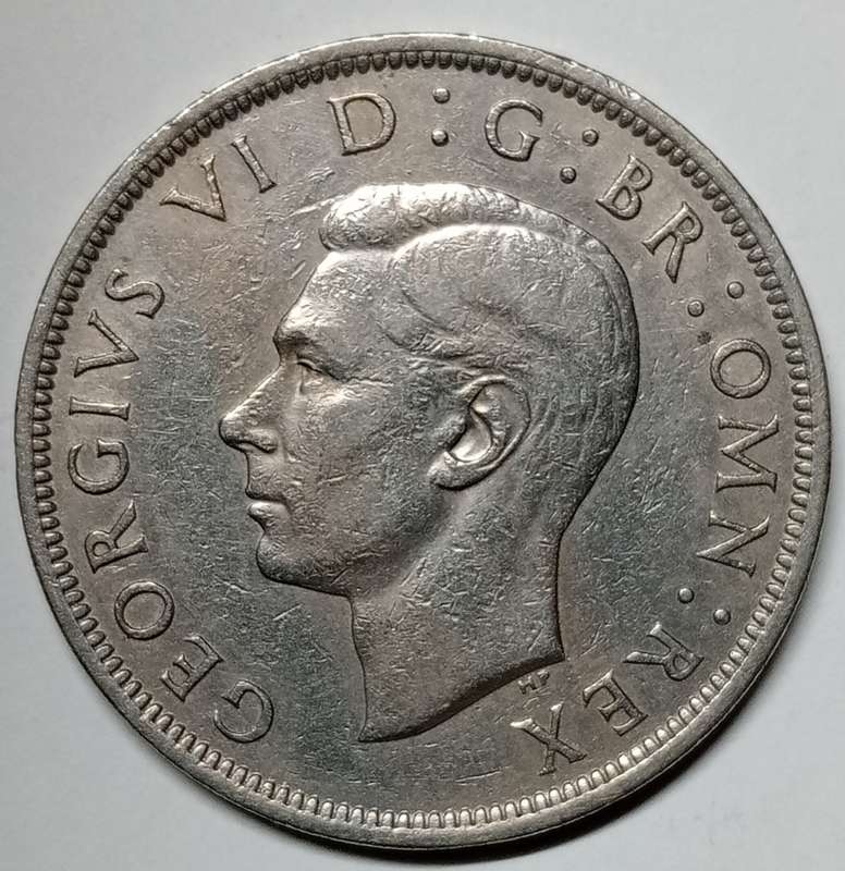 GREAT 1949 MINT SET HALF CROWN, 2 SHILLING, SHILLING AND SIXPENCE