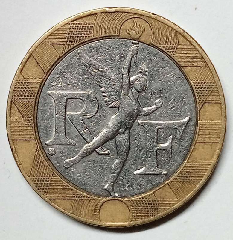 FRANCE 10 FRANCS 1991