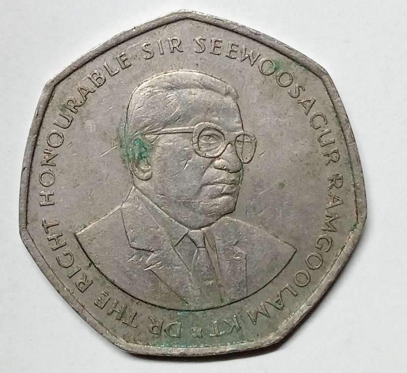 1997 MAURITIUS 10 RUPEE