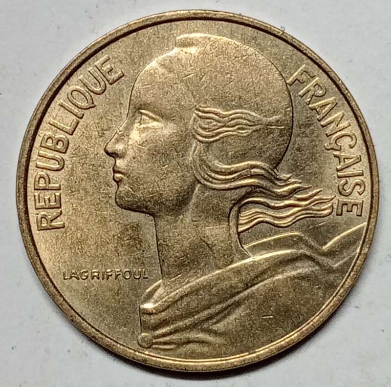 BRILLIANT 1979 10 centimes France - BU