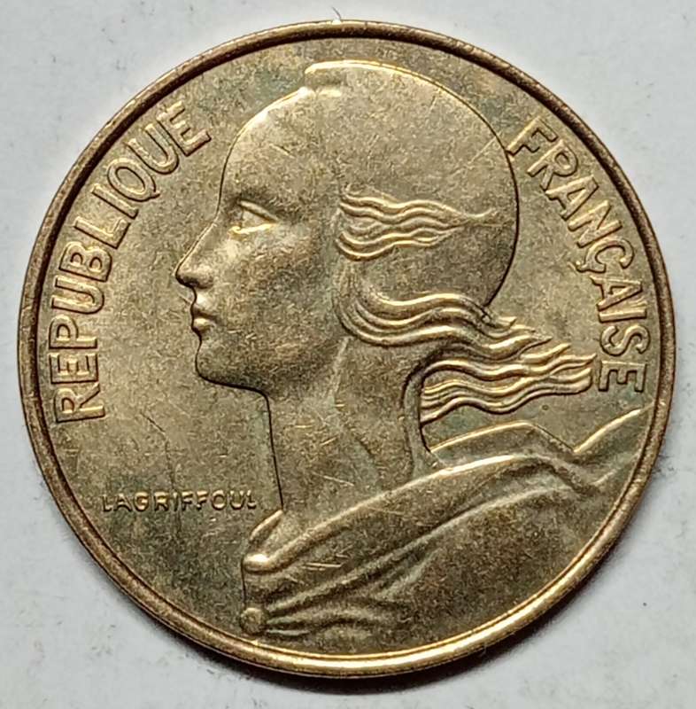 BRILLIANT 1989 10 centimes France - BU