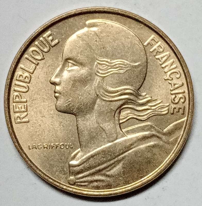 BRILLIANT 1967 10 centimes France - BU