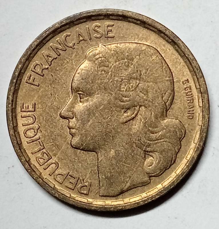 BRILLIANT 1952 France 10 FRANCS - AU