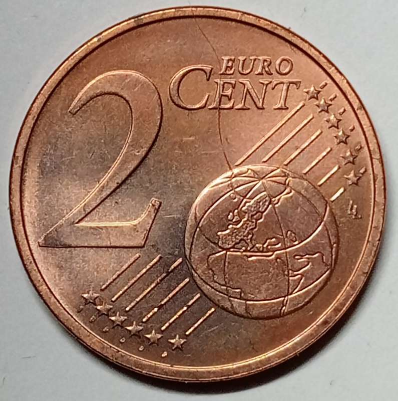 BRILLIANT 2012 PORTUGAL EURO 2 CENT - AU