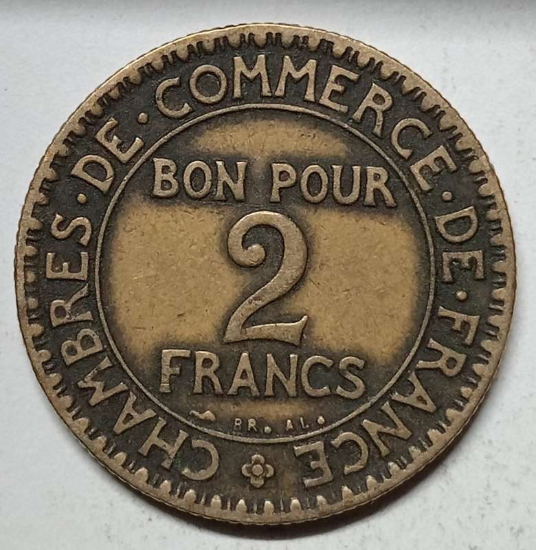 1924 FRANCE 2 FRANCS