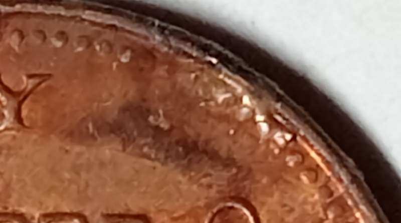 2006 GREAT BRITAIN  1 PENNY / NEW PENCE (with - errors extra metal)