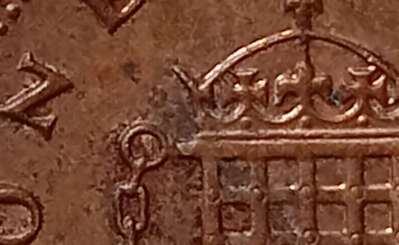 2005 GREAT BRITAIN  1 PENNY / NEW PENCE (with errors extra metal)