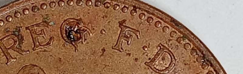 2005 GREAT BRITAIN  1 PENNY / NEW PENCE (with errors extra metal)