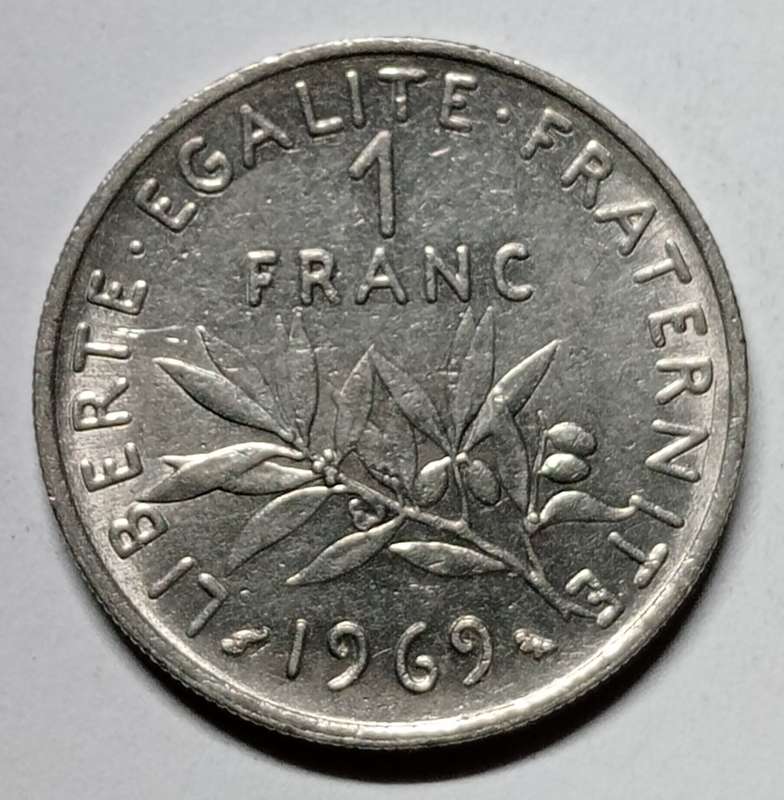 1969 France 1 franc - AU