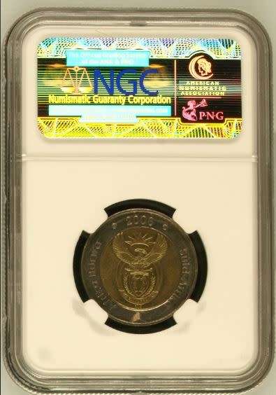 SALE!! 2008 NELSON MADELA 90 TH BIRTDAY R5 AU58