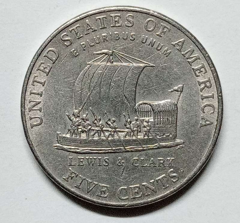 USA 2004 P Liberty 5 Cents nickel