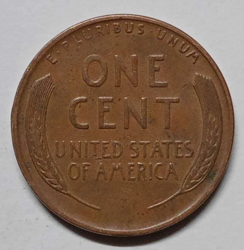 1941 USA 1 CENT -Lincoln Wheat Penny - No Mint Mark