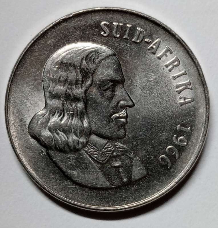 1966 AFRIKAANS 50 CENT -AU