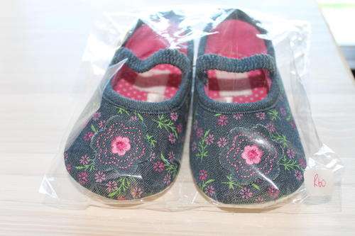 Woolworths jean shoes with flower (size 4 and 5)
