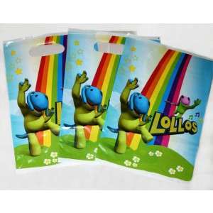 Lollos plastiek drasakkie vir eetgoed