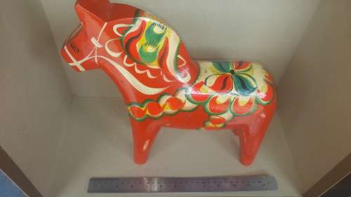 Large Traditional Wooden Swedish Dala Horse - For Pamela Greyling ONLY!