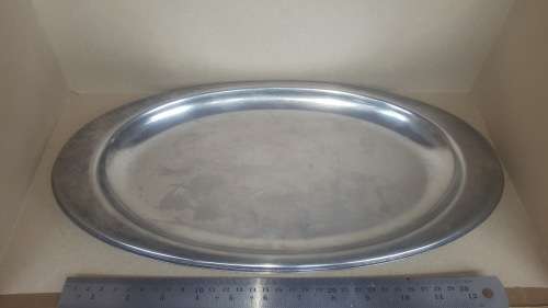 Vintage! Sambonet - Made In Italy - Silver Plated Oval Platter Elite