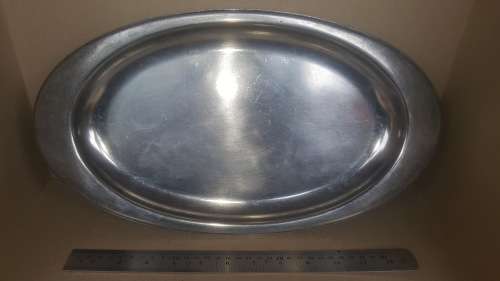 Vintage! Sambonet - Made In Italy - Silver Plated Oval Platter Elite