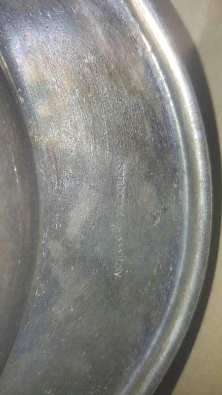 Vintage! Sambonet - Made In Italy - Silver Plated Oval Platter Elite