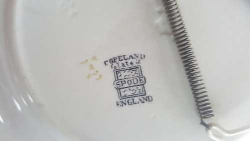 Copeland Late Spode England Plate - 1891-1920