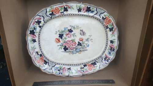 Antique! Adams Tunstall - England - Serving Platter - 1896 +