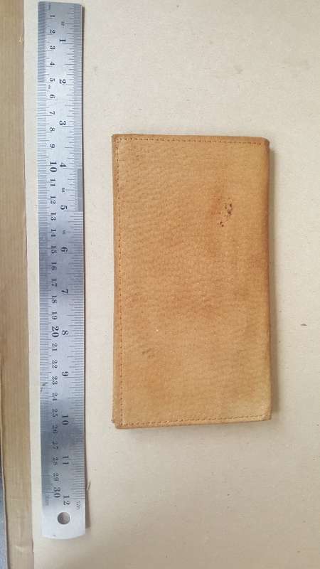 S.N.I.P - Genuine Leather - Wallet With Address And Stamp Booklets